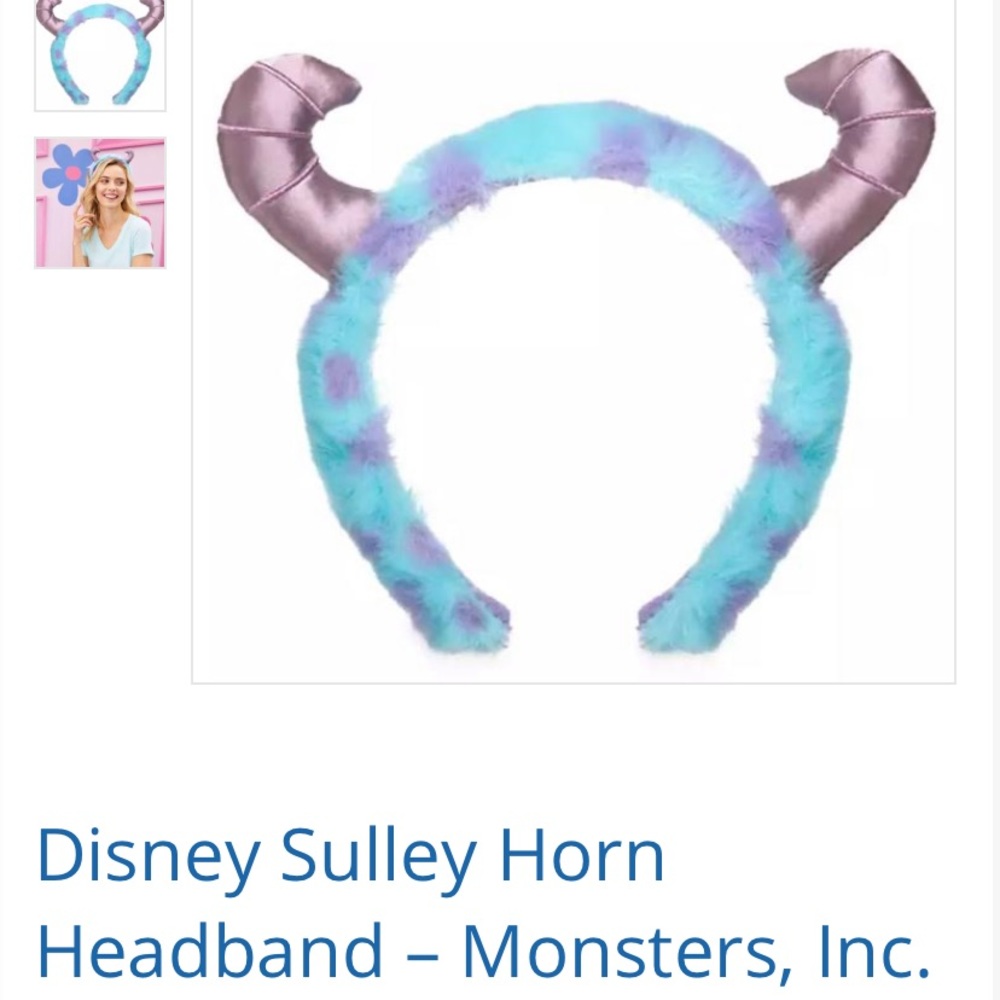 Sully Disney ears with tags from WDW